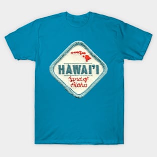 Hawaii Land of Aloha Patch T-Shirt